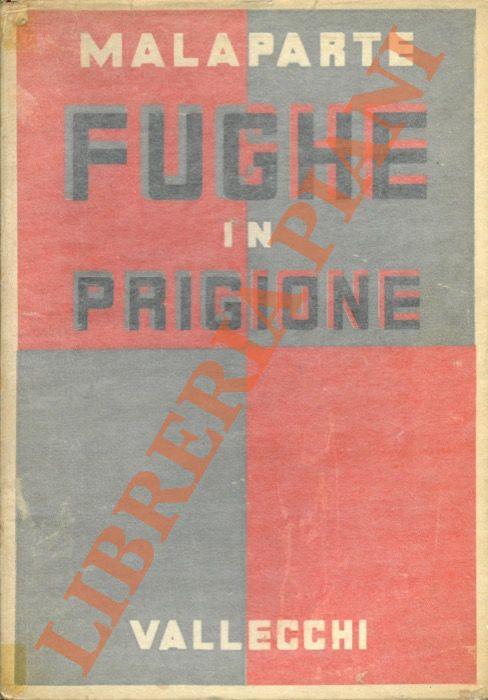 Fughe in prigione - Curzio Malaparte - copertina