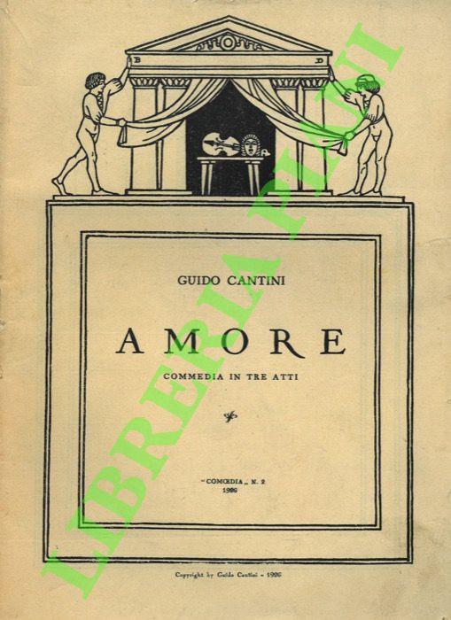 Amore - Guido Cantini - copertina