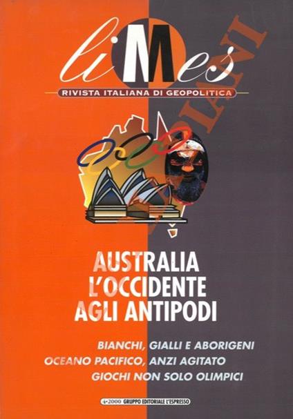 Australia l'Occidente agli antipodi. N° 4/2000 - Lucio Caracciolo - copertina