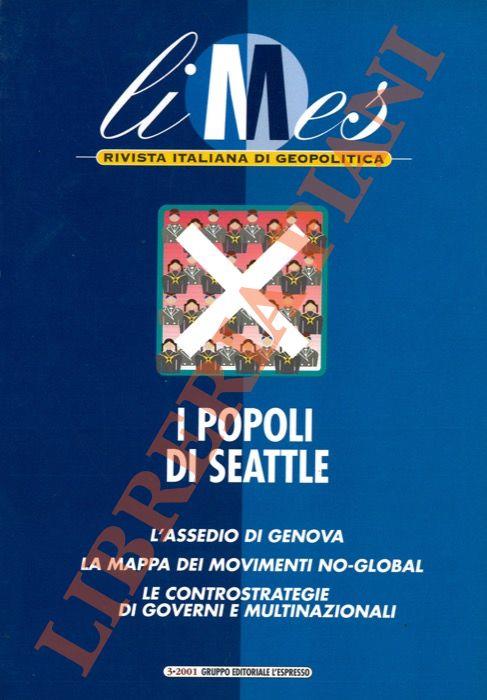 I popoli di Seattle. N° 3/2001 - Lucio Caracciolo - copertina