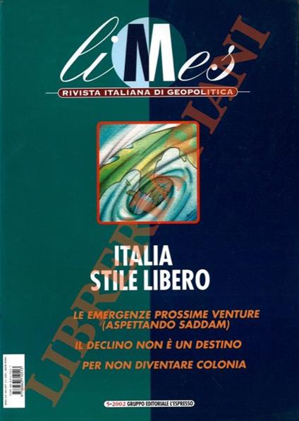 Italia stile libero - Lucio Caracciolo - copertina