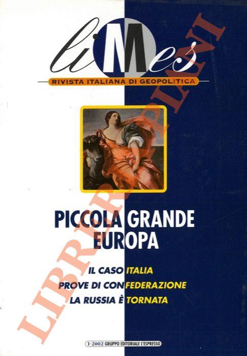 Piccola grande Europa - Lucio Caracciolo - copertina