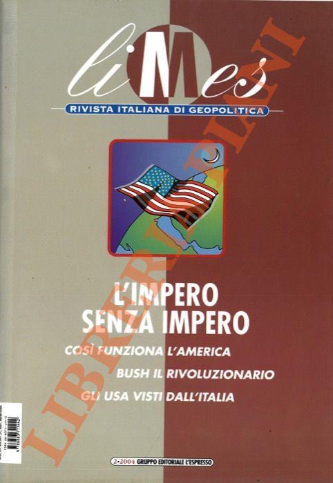 L' Impero senza impero. Così funziona l'America. ..Gli USA visti dall'Italia - Lucio Caracciolo - copertina