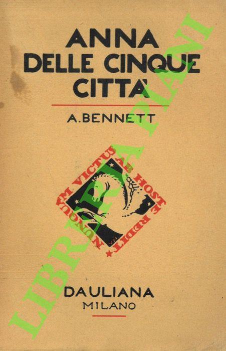 Anna delle cinque città - copertina