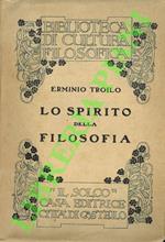 Lo spirito della filosofia