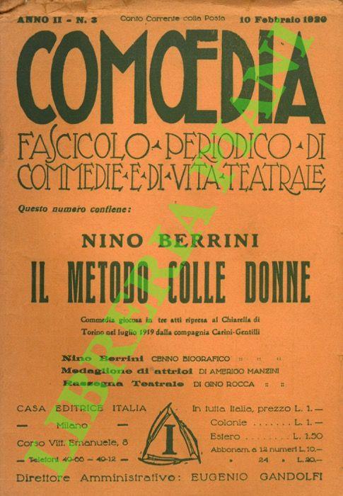 Il metodo colle donne - Nino Berrini - copertina