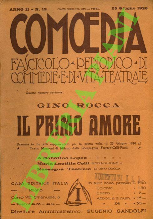 Il primo amore - Gino Rocca - copertina