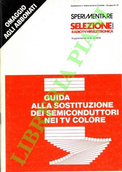 Guida alla sostituzione dei semiconduttori nei televisori a colori - copertina