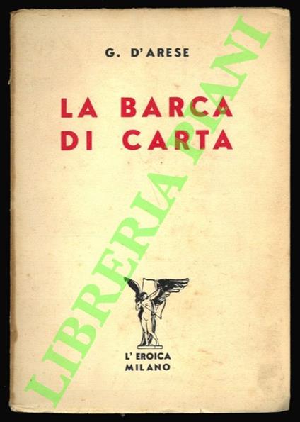 barca di carta. - copertina