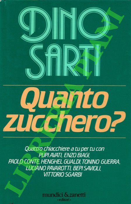 Quanto zucchero? - Dino Sarti - copertina