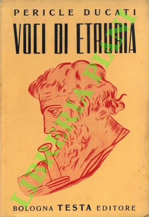 Voci di Etruria - Pericle Ducati - copertina