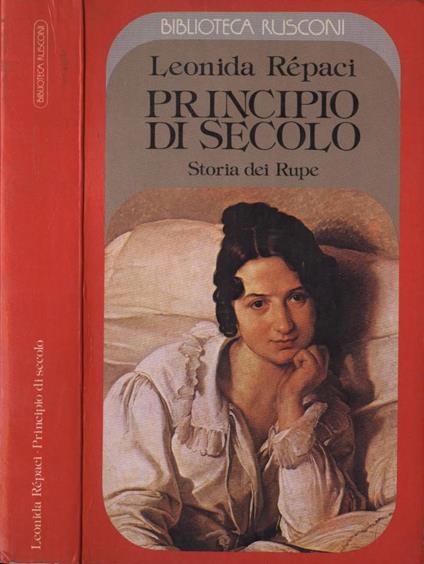 Principio di secolo - Leonida Rèpaci - copertina