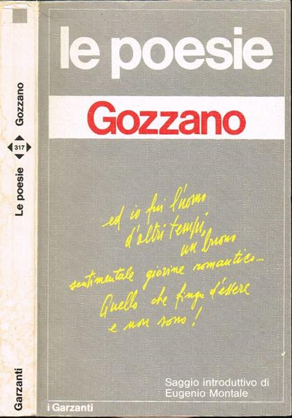 Le poesie - Guido Gozzano - copertina
