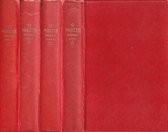 Théatre, volume I, II, IV, V - Molière - copertina