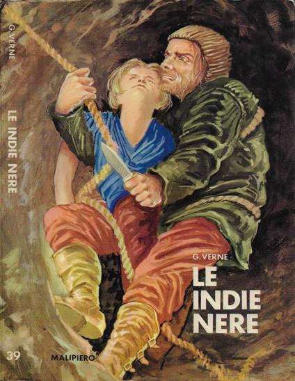 Le Indie nere - Jules Verne - copertina