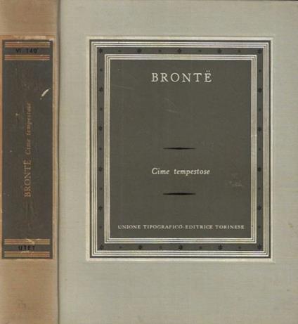 Cime tempestose - Emily Brontë - copertina