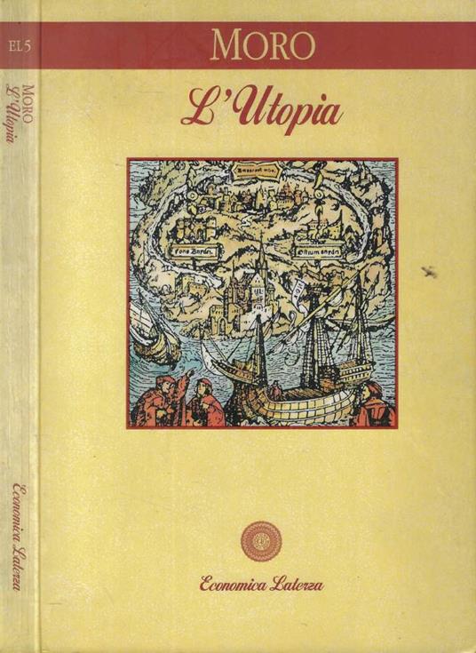 L' Utopia o la migliore forma di repubblica - Tommaso Moro - copertina