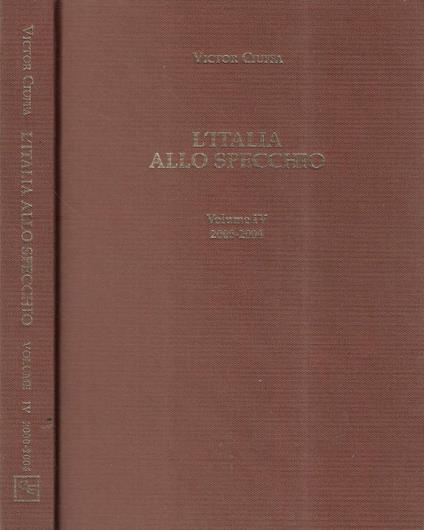 L' Italia allo specchio Volume IV 2000-2004 - Victor Ciuffa - copertina