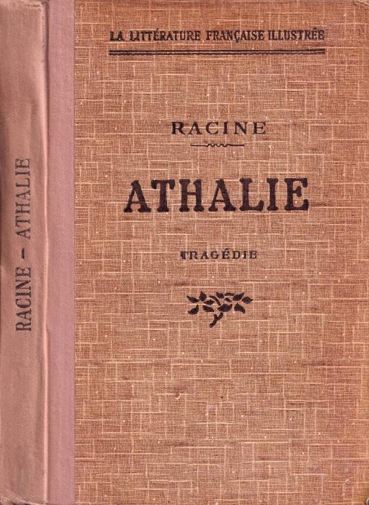 Athalie - Jean Racine - copertina