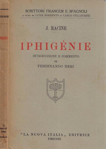 Iphigenie - Jean Racine - copertina