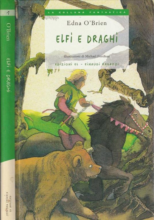 Elfi e draghi - Edna O'Brien - copertina