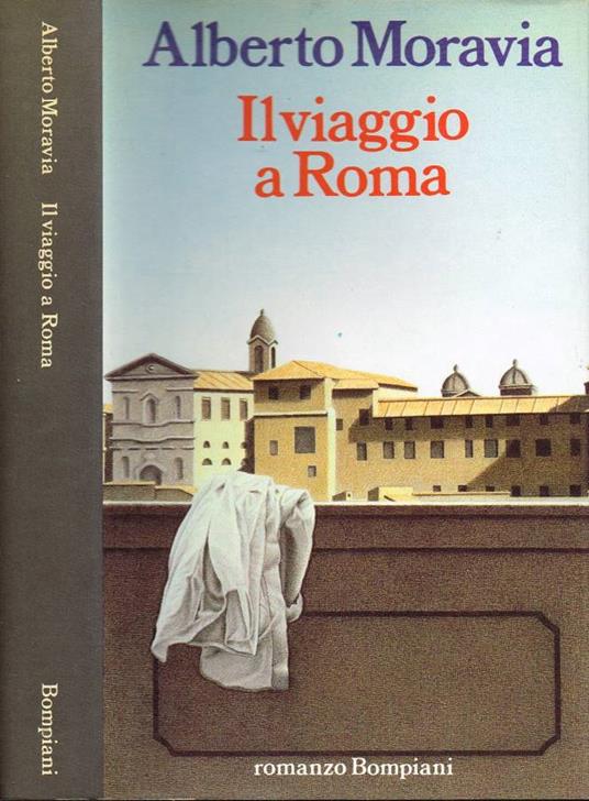 Il viaggio a Roma - Alberto Moravia - copertina