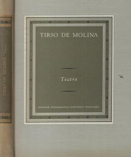 Teatro - Tirso de Molina - copertina