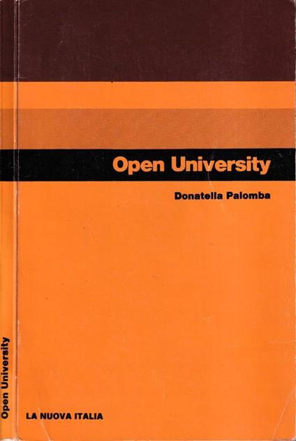 Open University - Donatella Palomba - copertina