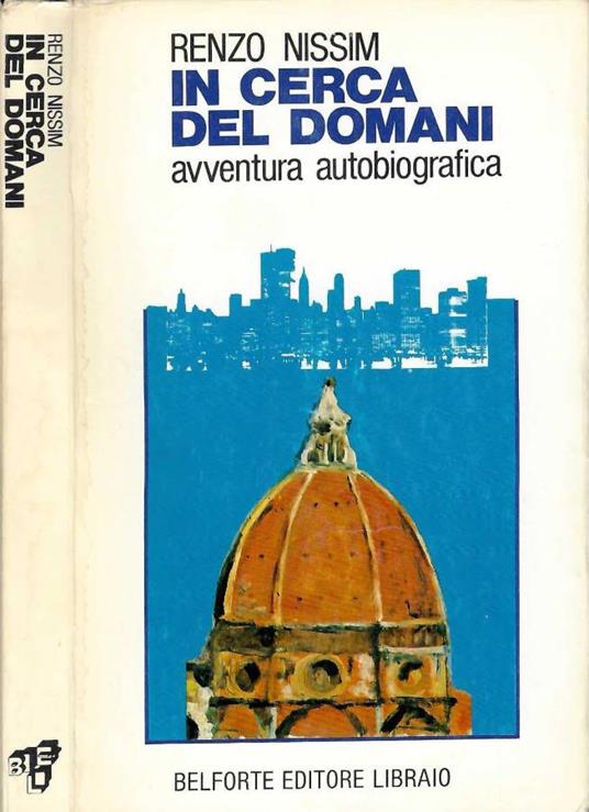 In cerca del domani - Renzo Nissim - copertina