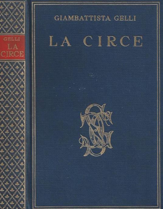 La Circe e i capricci del bottaio - Giambattista Gelli - copertina