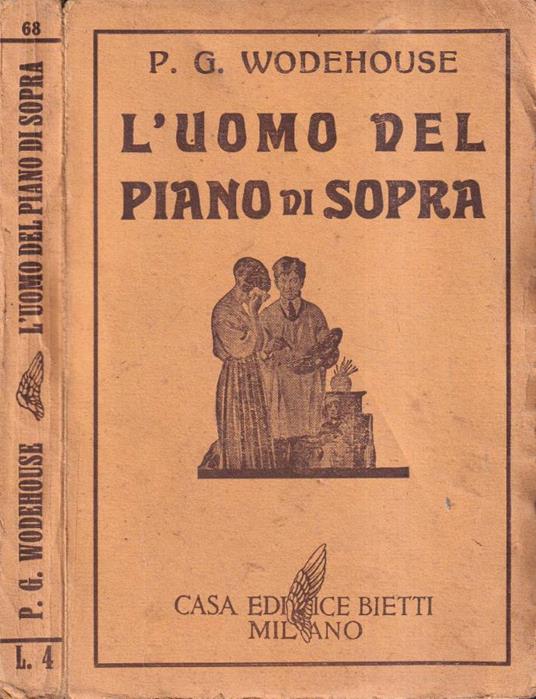 L' uomo del piano di sopra - Pelham G. Wodehouse - copertina