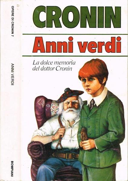 Anni verdi - A. Joseph Cronin - copertina