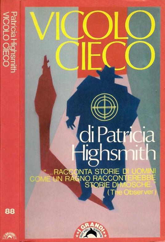 Vicolo cieco - Patricia Highsmith - copertina