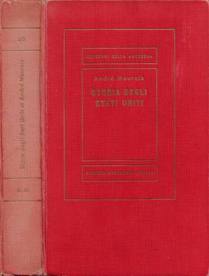 Storia degli Stati Uniti (1492-1946) - André Maurois - copertina