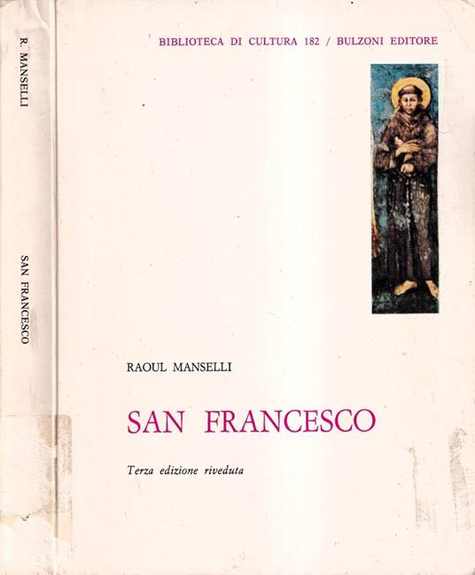 San Francesco d'Assisi - Raoul Manselli - copertina