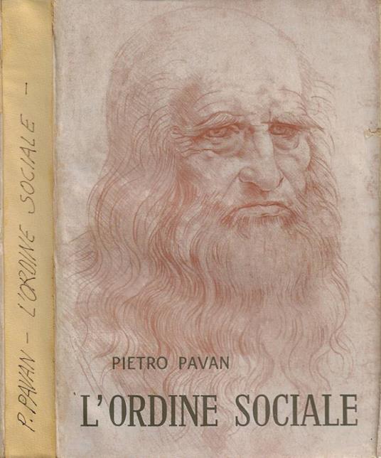 L' ordine sociale - Pietro Pavan - copertina