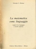 La matematica come linguaggio