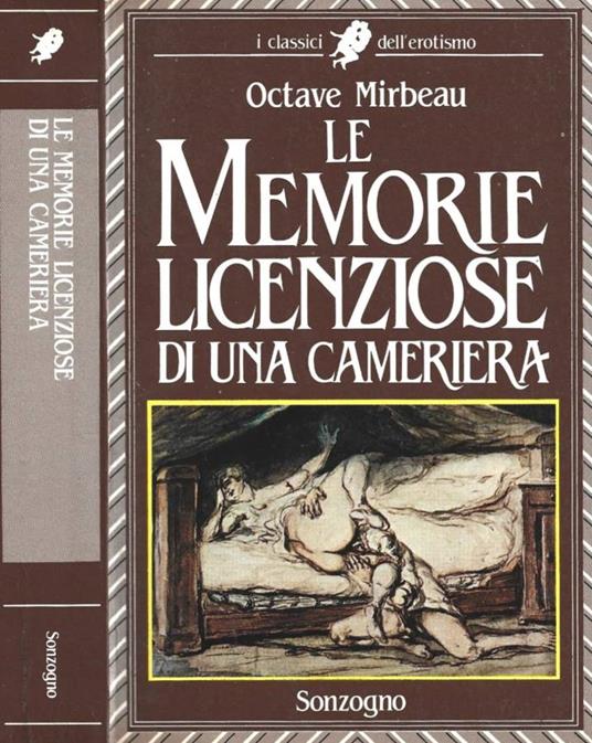 Le memorie licenziose di una cameriera - Octave Mirbeau - copertina