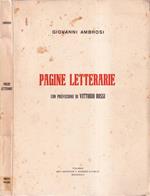 Pagine letterarie