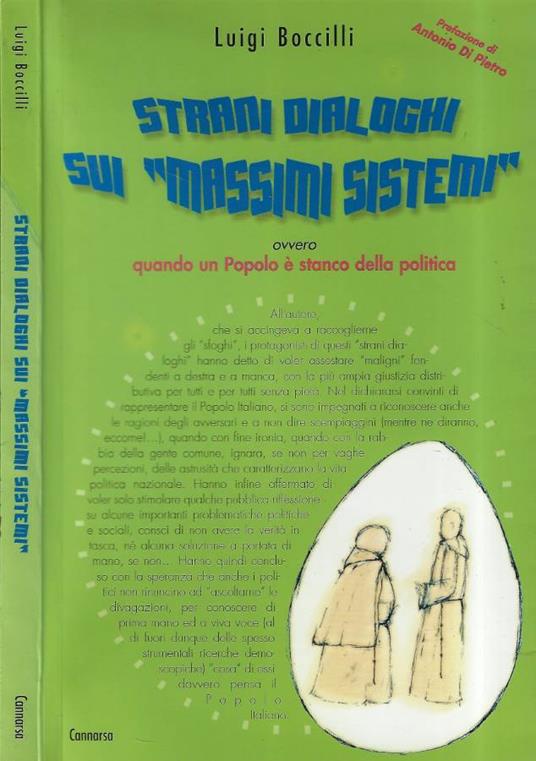 Strani dialoghi sui "massimi sistemi" - Luigi Boccilli - copertina