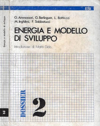 Energia e modello di sviluppo - copertina