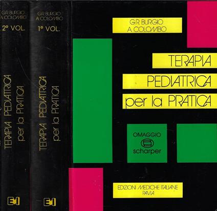 Terapia pediatrica per la pratica Vol. I, II - copertina