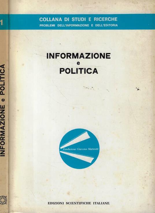 Informazione e politica - copertina