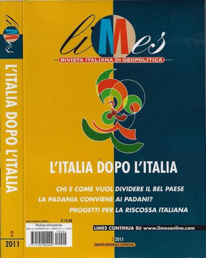 Limes. Rivista italiana di geopolitica. N. 2-2001: L'Itaia dopo l'Italia - copertina