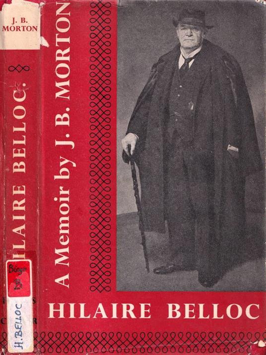 Hilaire Belloc - copertina