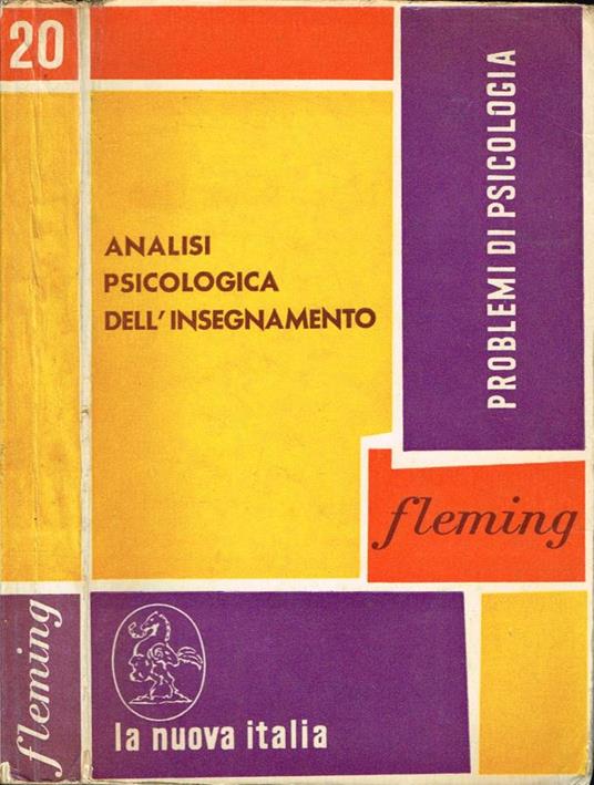 Analisi psicologica dell'insegnamento - copertina