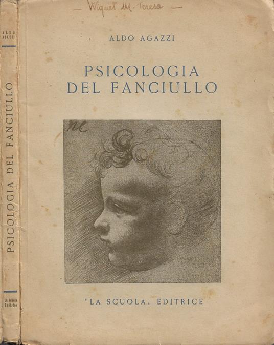 Psicologia del fanciullo - Aldo Agazzi - copertina