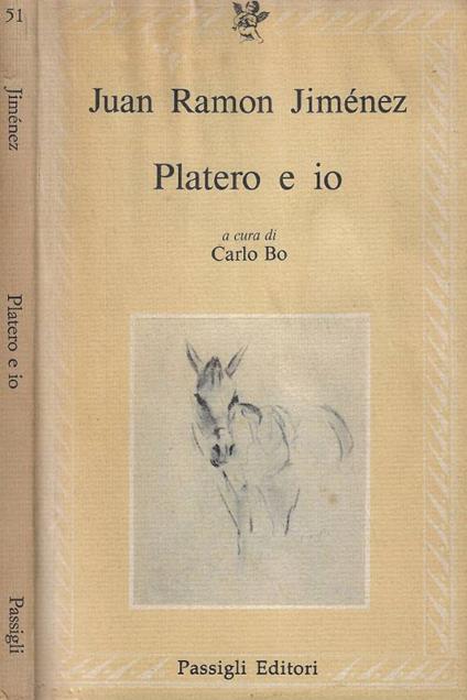 Platero e io - Juan Ramon - copertina