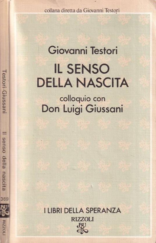 Il senso della nascita - copertina