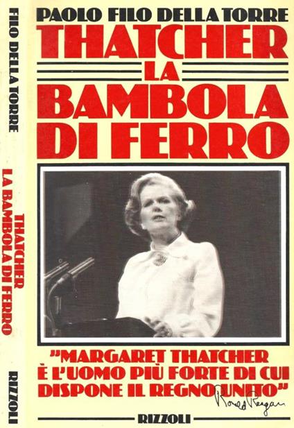 Thatcher la bambola di ferro - Paolo Filo della Torre - copertina